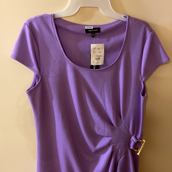 Spence ruched midi dress size 10 - Picture 3 of 6